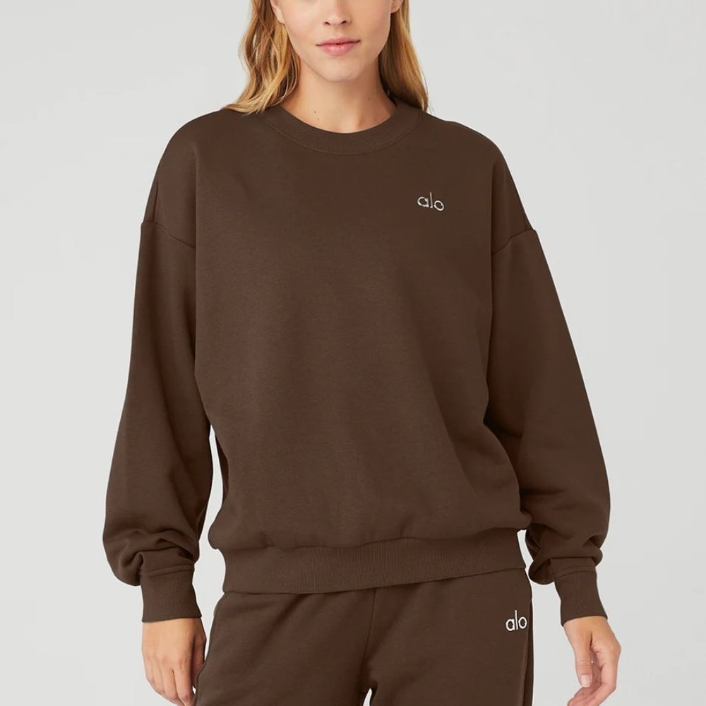 Accolade Crew Neck Pullover Espresso